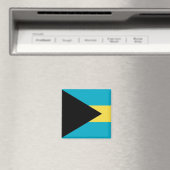 Magnet met vlag van Bahama's (Insitu (Vaatwasser))