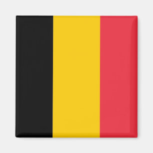 Magnet met vlag van België