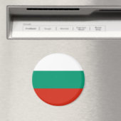 Magnet met vlag van Bulgarije (Insitu (Vaatwasser))