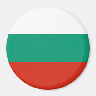 Magnet met vlag van Bulgarije