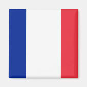 Magnet met vlag van Frankrijk (Voorkant)