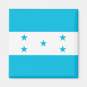 Magnet met vlag van Honduras (Voorkant)