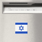 Magnet met vlag van Israël (Insitu (Vaatwasser))