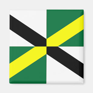 Magnet met vlag van Monterey, Californië, Verenigd