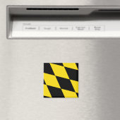 Magnet met vlag van München, Duitsland (Insitu (Vaatwasser))