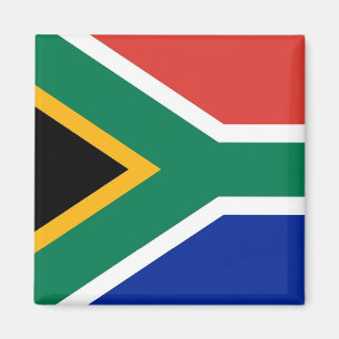 Magnet met vlag van Zuid-Afrika