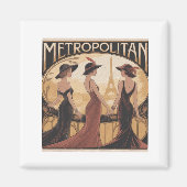 Magnet Metropolitane Art Nouveau (Voorkant)