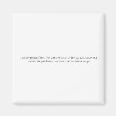 Magnet mijn Schepper" (Voorkant)