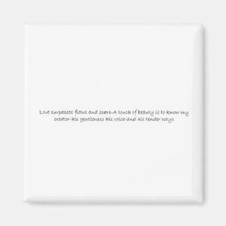 Magnet mijn Schepper"