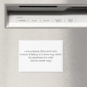 Magnet mijn Schepper" (Insitu (Vaatwasser))