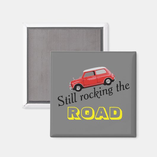 Magnet Mini Cooper (Voorkant / Achterkant)