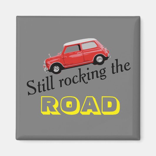 Magnet Mini Cooper (Voorkant)