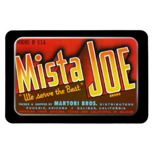 Magnet - MistaJoe, door GalleryGifts Magneet