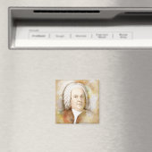 Magnet mit Johann Sebastian Bach (Insitu (Vaatwasser))