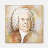 Magnet mit Johann Sebastian Bach (Voorkant)