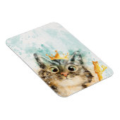 Magnet mit Katze samt Zepter und Krone Magneet (Rechterzijde)