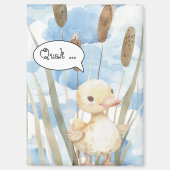 Magnet mit kleine Ente im Schilf 2 (Voorkant)