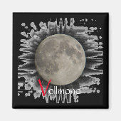 Magnet mit Vollmond (Voorkant)