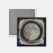 Magnet mit Vollmond (Voorkant / Achterkant)