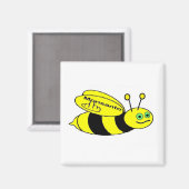 Magnet Monsanto Bee Flip (Voorkant / Achterkant)