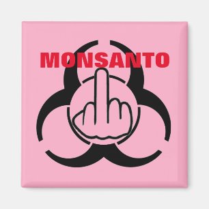 Magnet Monsanto Bio Hazard Flip