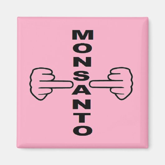 Magnet Monsanto Flip (Voorkant)