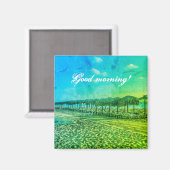 Magnet "Morning" (Voorkant / Achterkant)