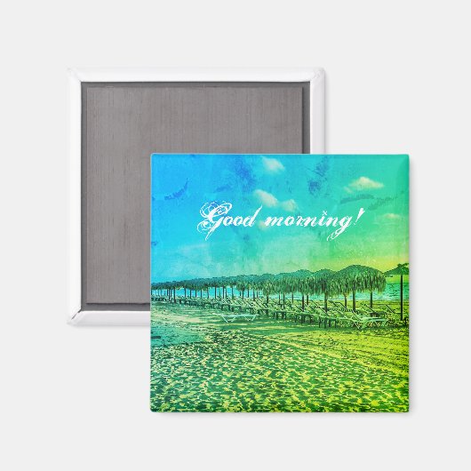 Magnet "Morning" (Voorkant / Achterkant)