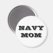 Magnet Navy Mam (Voorkant / Achterkant)