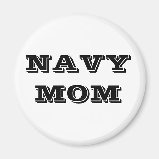 Magnet Navy Mam (Voorkant)