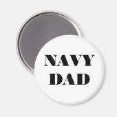 Magnet Navy Pap (Voorkant / Achterkant)