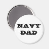 Magnet Navy Pap (Voorkant / Achterkant)