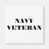 Magnet Navy Veteran (Voorkant)