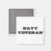 Magnet Navy Veteran (Voorkant / Achterkant)