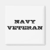 Magnet Navy Veteran (Voorkant)