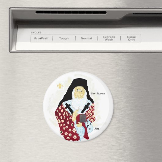 Magnet :  Nectarios of Aegina Greek saint (Insitu (Vaatwasser))