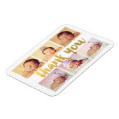 MAGNET Nieuwe Baby Geboorte Aankondiging Dank u Magneet (Linkerzijde)