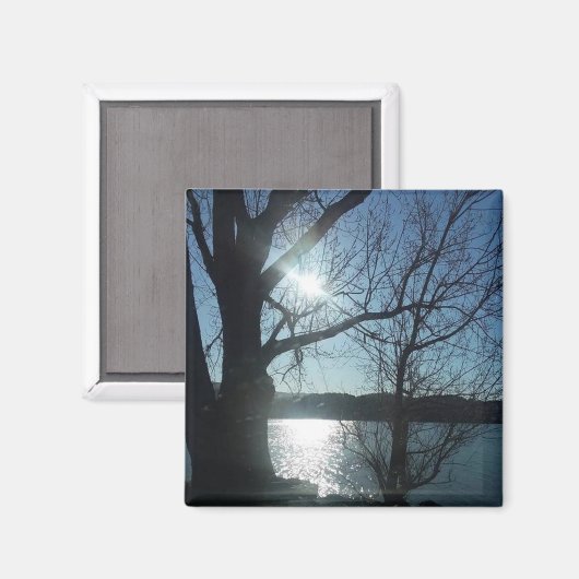 Magnet of Lake Mendocino (Voorkant / Achterkant)