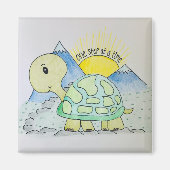 Magnet "One Step at a Time" (Voorkant)