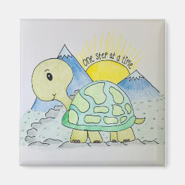 Magnet "One Step at a Time"