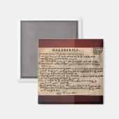 Magnet oude talen (Voorkant / Achterkant)