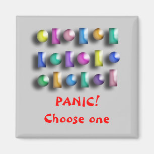 Magnet - Panische Buttonnen