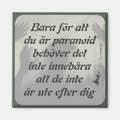 Magnet — Paranoid (Voorkant)