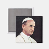 Magnet - paus Paul VI (Voorkant / Achterkant)