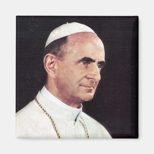 Magnet - paus Paul VI (Voorkant)