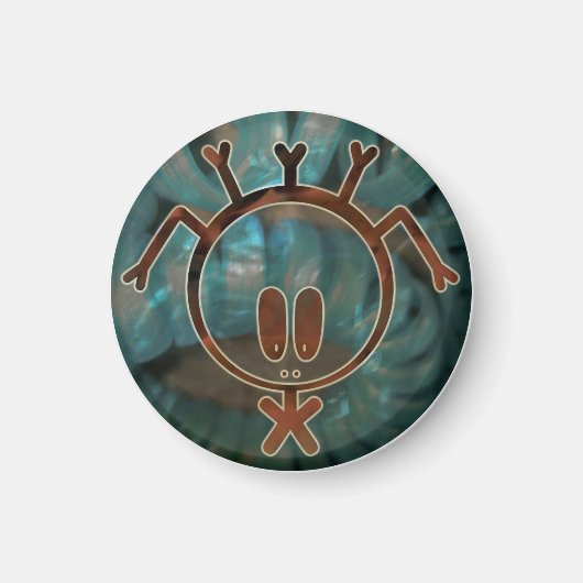 magnet picto rasta (Voorkant)