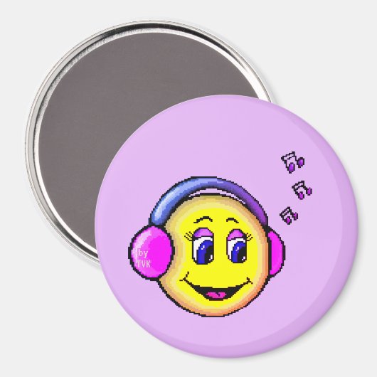 Magnet "PIXEL MOOD" (Voorkant / Achterkant)