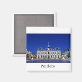 Magnet Poitiers (Voorkant / Achterkant)