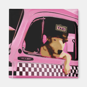 magnet " pop art " hond