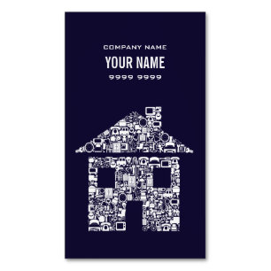 Magnet Professional House Vastgoed Promotie Magnetisch Visitekaartje